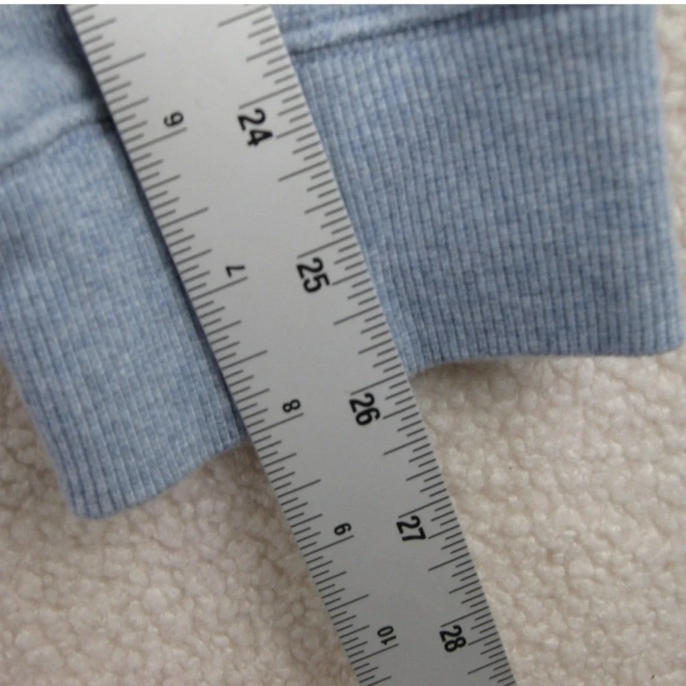Rodd‎ & Gunn Quarter Zip Pullover Mens XL Blue Heather Preppy Coastal